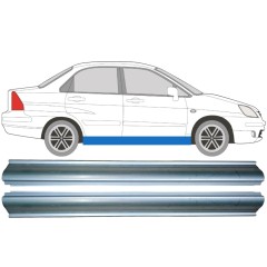 Reparaturblech Schweller für Suzuki Liana 2001-2007 / Links+Rechts / Satz 11339