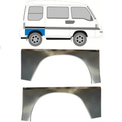 Reparaturblech Kotflügel hinten für Subaru Libero 1983-1998 / Links+Rechts / Satz 15051