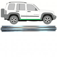 JEEP LIBERTY 2001-2008 INNEN SCHWELLER REPARATURBLECH / RECHTS = LINKS