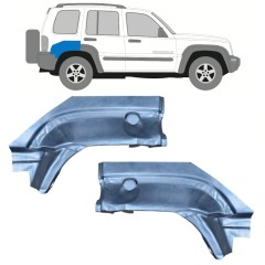 Reparaturblech hinterer Kotflügel hinteres Teil für Jeep Liberty 2001-2008 / Links+Rechts / Satz 9914