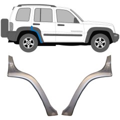 Reparaturblech Kotflügel hinten für Jeep Liberty 2001-2008 / Links+Rechts / Satz 10439
