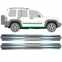 JEEP LIBERTY 2001-2008 INNEN SCHWELLER REPARATURBLECH / RECHTS = LINKS / SATZ