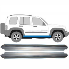 Reparaturblech Schweller für Jeep Liberty 2001-2008 / Links+Rechts / Satz 11328