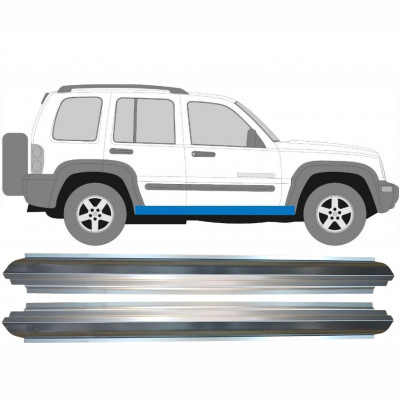 JEEP LIBERTY 2001-2008 SCHWELLER REPARATURBLECH / RECHTS + LINKS / SATZ