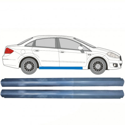 FIAT LINEA 2007-2015 SCHWELLER REPARATURBLECH / RECHTS = LINKS / SATZ