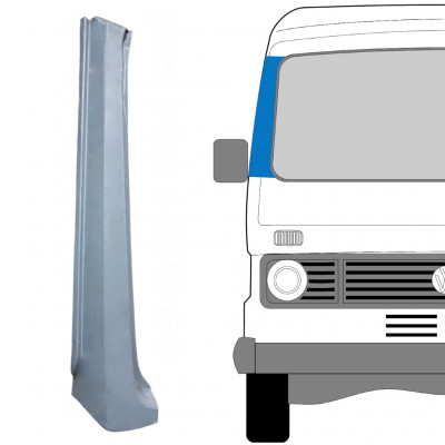 VOLKSWAGEN LT 1975-1996 WINDSCHUTZSCHEIBE REPARATURBLECH / RECHTS