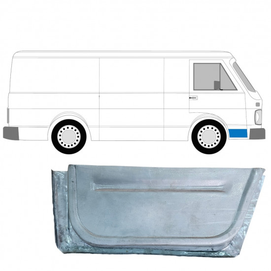 VOLKSWAGEN LT 1975-1996 VORNE TÜR INNEN REPARATURBLECH / RECHTS