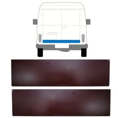Reparaturblech hintere Tür für Volkswagen LT 1975-1996 / Links = Rechts (symmetrisch) / Satz 9870