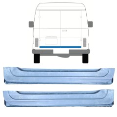 Reparaturblech innere hintere Tür für Volkswagen LT 1975-1996 / Links+Rechts / Satz 9869