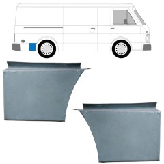 Reparaturblech Kotflügel hinten für Volkswagen LT 1975-1996 / Links+Rechts / Satz 9872