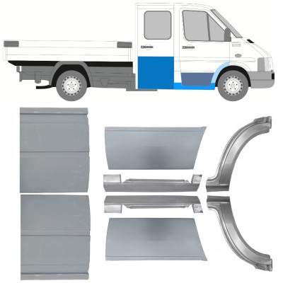 Reparaturblech-Set für Volkswagen LT 1996-2005 / Links+Rechts 16611
