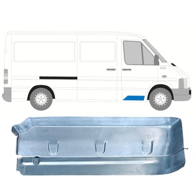 Reparaturblech vorderer Tritt für Volkswagen LT 1996-2005 / Rechts 16541