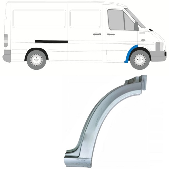 Reparaturblech Kotflügel vorne für Volkswagen LT 1996-2005 / Rechts 16563