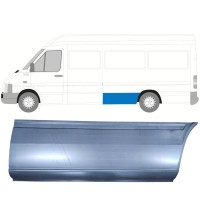 Reparaturblech Kotflügel hinten für Volkswagen LT 1996-2005 / Links 13472
