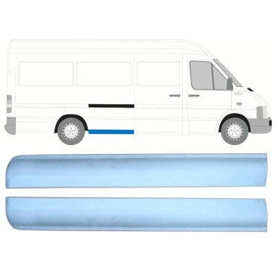 Reparaturblech vorderes Teil Kotflügel hinten für Volkswagen LT 1996-2005 / Links+Rechts / Satz 16547