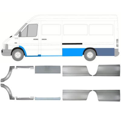 Reparaturblech-Set für Volkswagen LT 1996-2005 / Links+Rechts 16606
