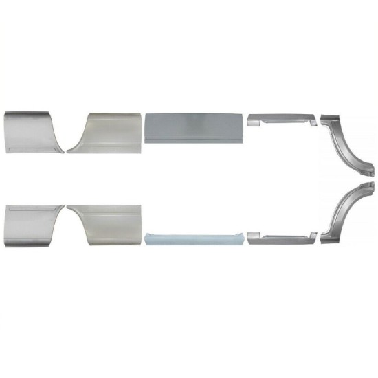 Reparaturblech-Set für Volkswagen LT 1996-2005 / Links+Rechts 16612