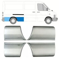 Reparaturblech Kotflügel hinten für Volkswagen LT 1996-2005 / Links+Rechts / Satz 14027