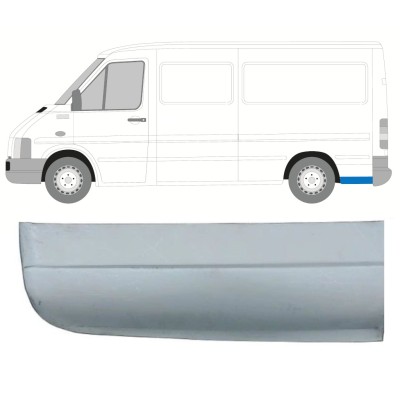 Reparaturblech unteres Teil hinterer Kotflügel für Volkswagen LT 1996-2005 / Links 13837