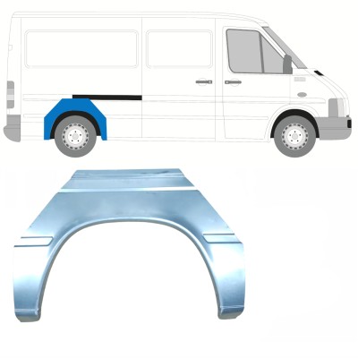 Reparaturblech Kotflügel hinten für Volkswagen LT 1996-2005 / Links = Rechts (symmetrisch) 16598