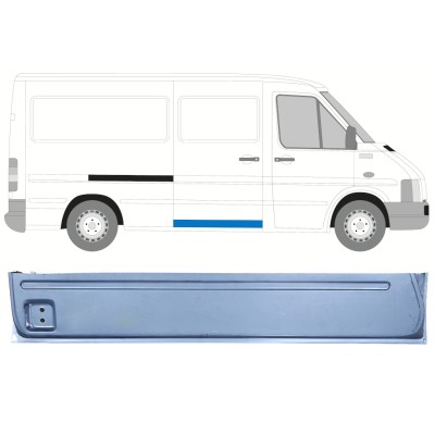 Reparaturblech innere Schiebetür für Volkswagen LT 1996-2005 / Rechts 16585