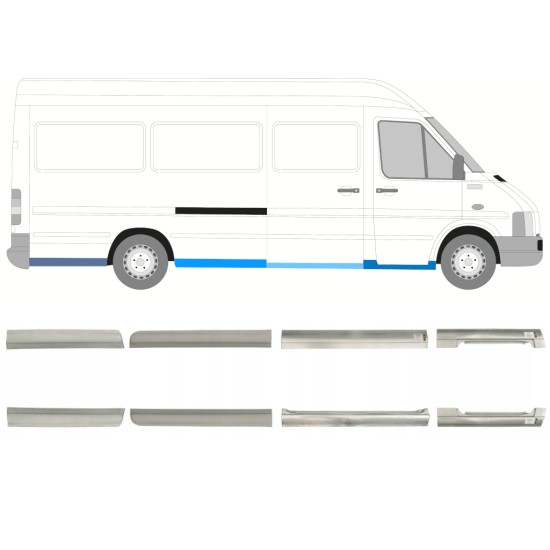 Reparaturblech-Set für Volkswagen LT 1996-2005 / Links+Rechts / 14389