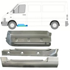 Reparaturblech Innen-Schweller + Kotflügel + vorderer Tritt für Volkswagen LT 1996-2005 / Links 16572