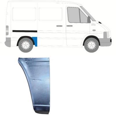 Reparaturblech vorderes Teil Kotflügel hinten für Volkswagen LT 1996-2005 / Rechts 13436