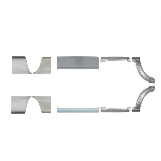 Reparaturblech-Set für Volkswagen LT 1996-2005 / Links+Rechts 16613