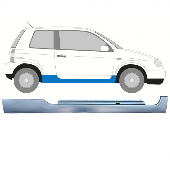 Volkswagen Lupo Seat Arosa 1998-2005 Voll schweller / Rechts