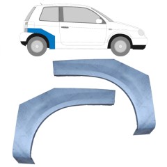 Reparaturblech Kotflügel hinten für Seat Arosa 1997-2004 / Links+Rechts / Satz 14007