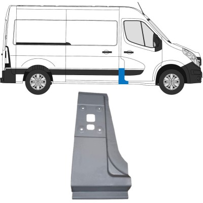 Reparaturblech der Säule für Opel Movano 2010-2021 / Rechts 16918