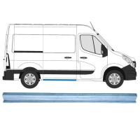Reparaturblech Schiebetürschweller für Renault Master 2010- / Rechts 14917