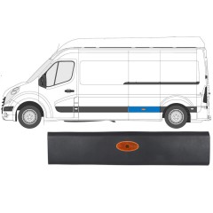 Seitenleiste mit Lampe für Renault Master 2010- / Links / Satz 10549