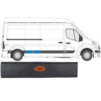 Seitenleiste mit Lampe für Opel Movano 2010-2021 / Rechts / Satz 13256