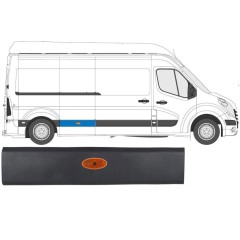 Seitenleiste mit Lampe für Renault Master 2010- / Rechts / Satz 10548
