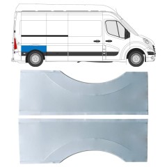 Reparaturblech Kotflügel hinten für Opel Movano 2010-2021 / Links+Rechts 16823