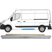Reparaturblech Schiebetürschweller für Renault Master 2010- / Links 14915