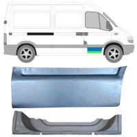 Reparaturblech innen + außen vorderer Tür für Nissan Interstar 2002-2010 / Rechts 16879