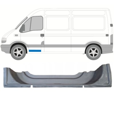Reparaturblech innere vordere Tür für Opel Movano 1998-2010 / Links 16864