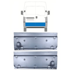 Reparaturblech hintere Tür für Renault Master 1998-2010 / Links+Rechts / Satz 11411
