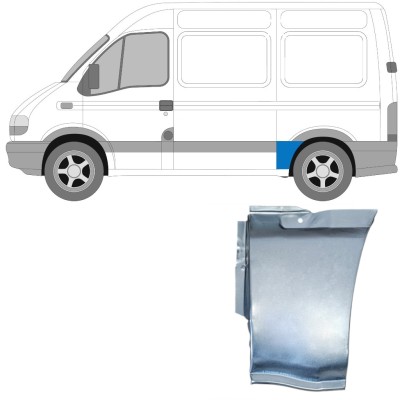 Reparaturblech Kotflügel hinten für Renault Master 1998-2010 / Links 14876