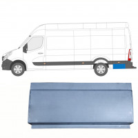 RENAULT MASTER 2010- HINTEN KOTFLÜGEL REPARATURBLECH HINTEN HINTEN RAD / LINKS