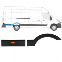 RENAULT MASTER 2010- SEITENLEISTE EXTRA LANG / SATZ / RECHTS