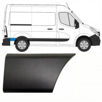 RENAULT MASTER 2010- KURZ SEITENLEISTE HINTEN RAD / RECHTS