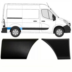 Satz Seitenleisten für Renault Master 2010- / Rechts / 8711