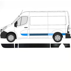 Satz Seitenleisten für Opel Movano 2010-2021 / Links / 13915