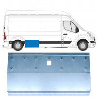 Reparaturblech Seite für Renault Master 2010- / Links = Rechts (symmetrisch) 12841