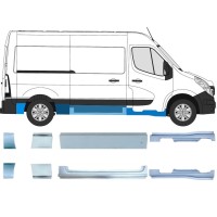 Reparaturblech-Set für Renault Master 2010- / Links+Rechts / 14926
