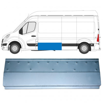 Reparaturblech Seite für Renault Master 2010- / Links 12840